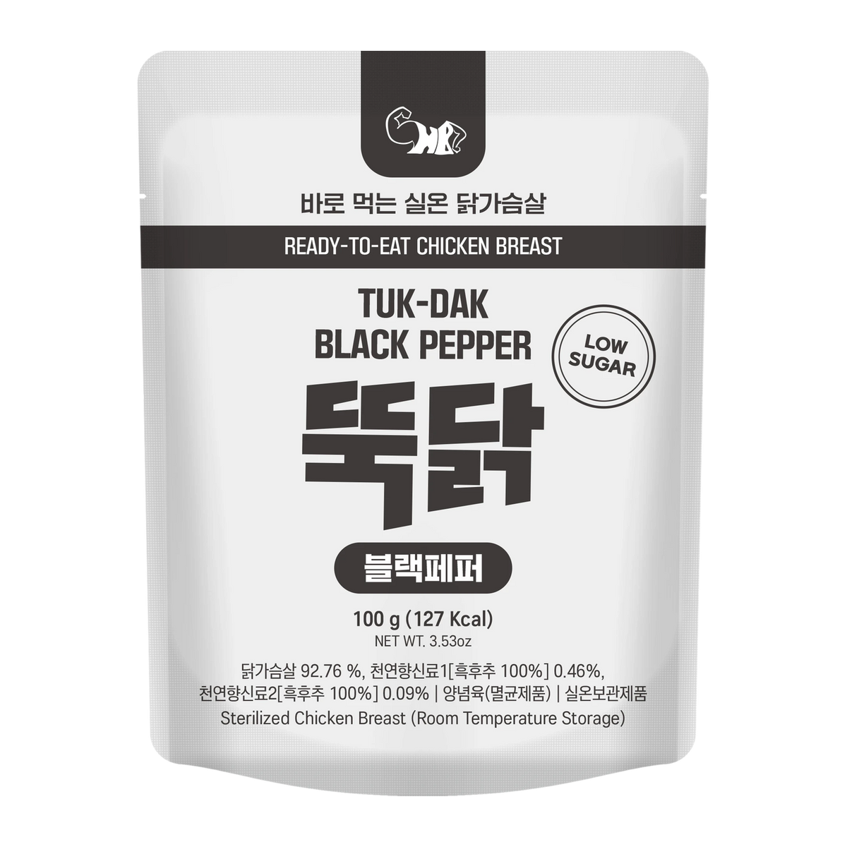 Tuk-Dak Black Pepper Chicken Breast 24g Protein Ready to Eat Australia