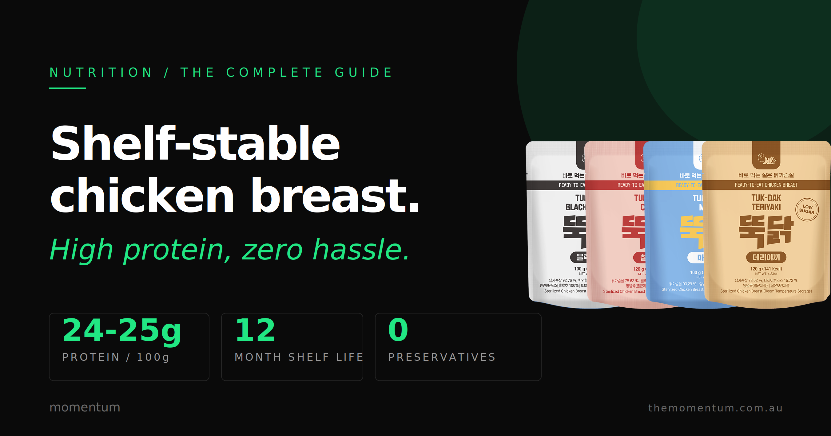 The Complete Guide to Shelf-Stable Chicken Breast: High Protein, Zero Hassle
