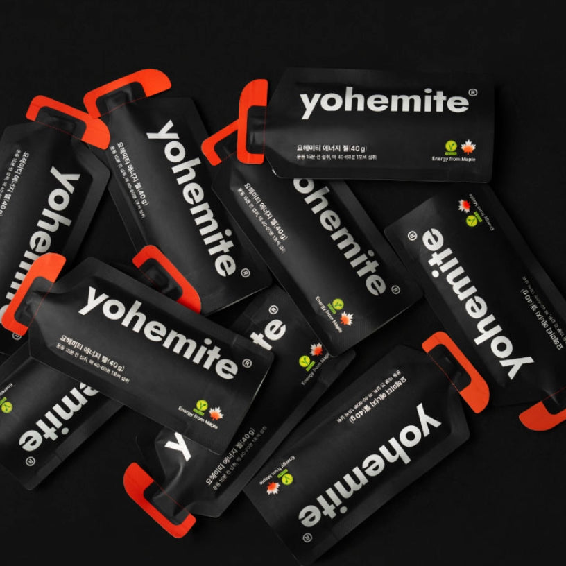 yohemite Natural Maple Endurance Gel No Caffeine Sports Nutrition