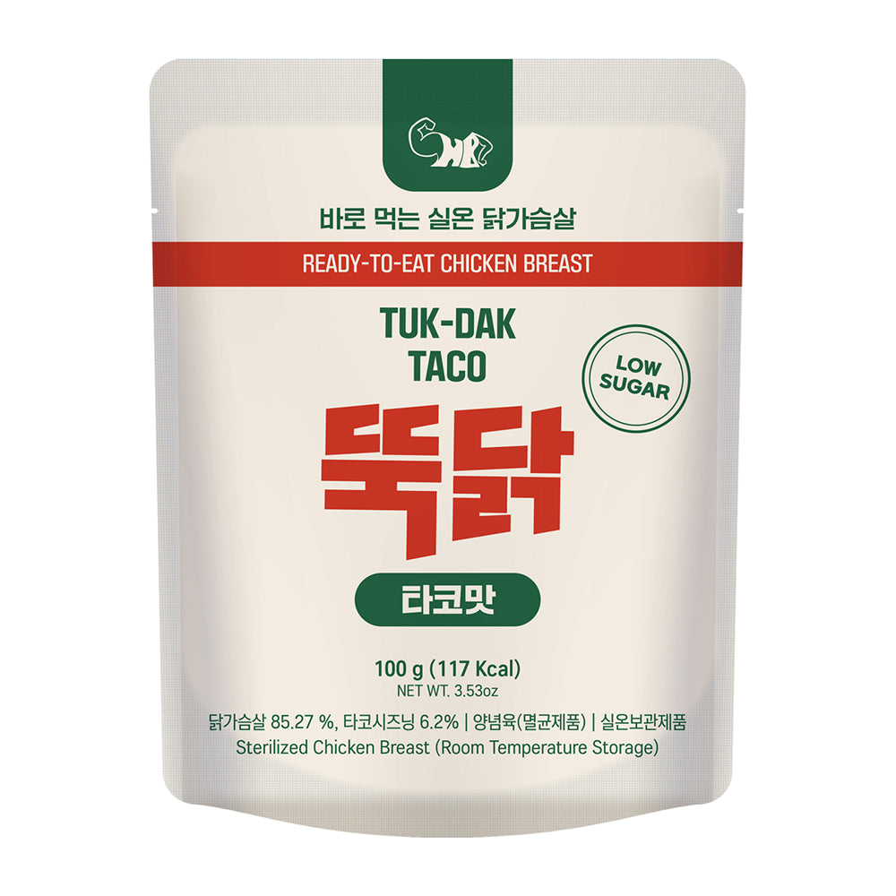 Tuk-Dak Shelf-Stable Chicken Breast - Taco - Butchers Protein