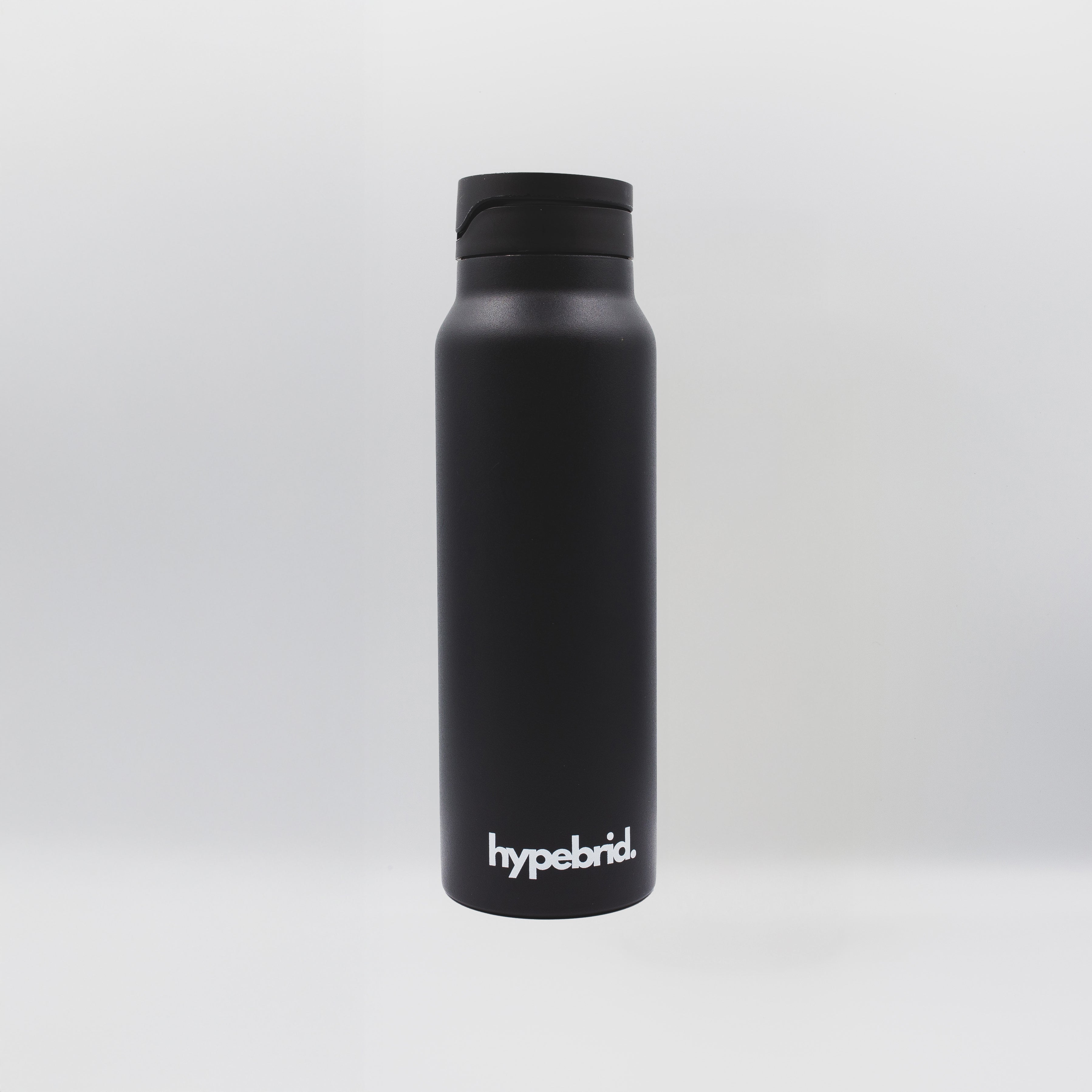 Obsidian – 500ml Magnetic Lid Water Bottle by Hypebrid - Butchers Protein