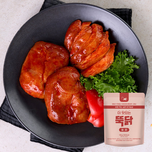 Tuk-Dak Sweet Chilli Chicken Breast Korean Made High Protein Snack