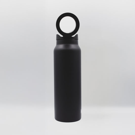 Obsidian – 500ml Magnetic Lid Water Bottle by Hypebrid - Butchers Protein