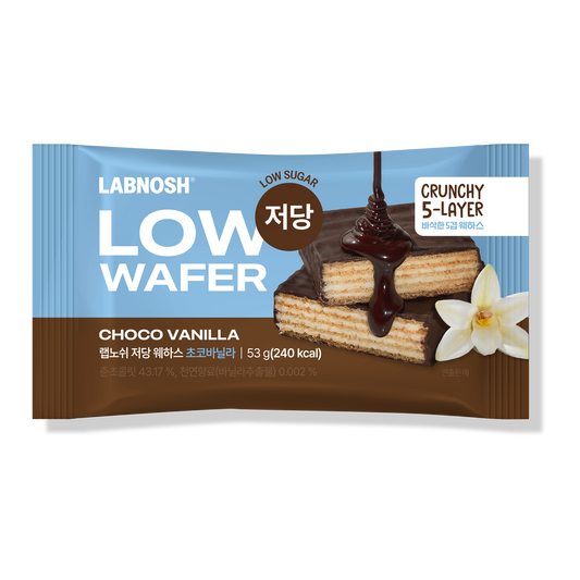 LABNOSH Low Sugar Wafer Vanilla - Butchers Protein