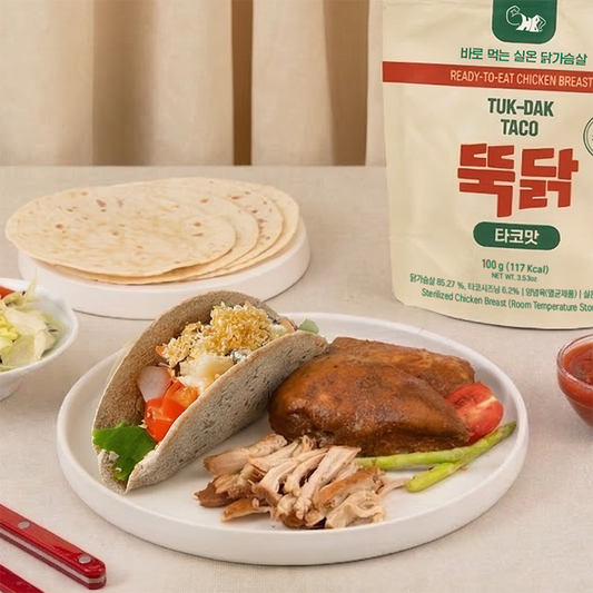 Tuk-Dak Shelf-Stable Chicken Breast - Taco - Butchers Protein