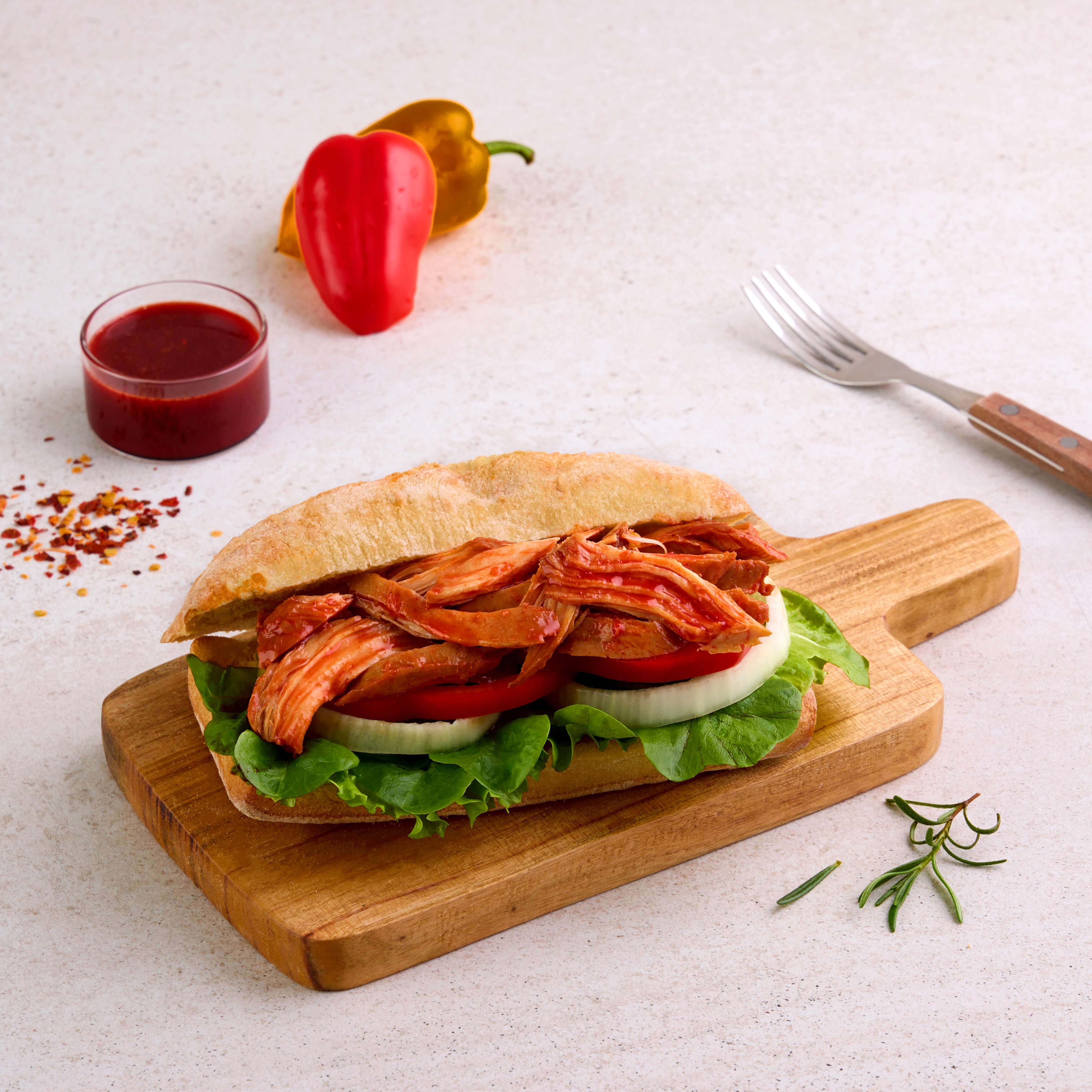 Tuk-Dak Spicy Chilli Flavour Chicken Breast Ready to Eat No Cooking