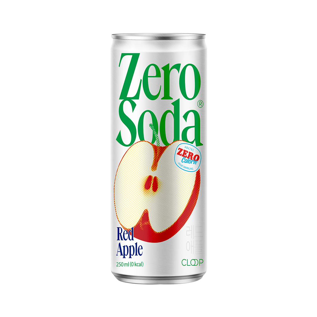 CLOOP Zero Soda Red Apple 250ml 6 Pack - Butchers Protein