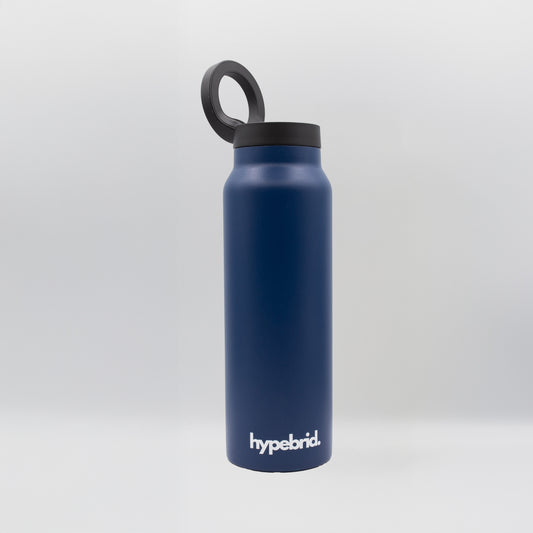 Sapphire – 500ml Magnetic Lid Water Bottle by Hypebrid - Butchers Protein