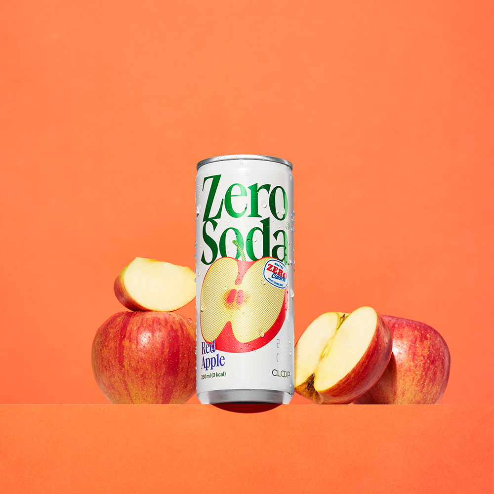 CLOOP Zero Soda Red Apple 250ml 6 Pack - Butchers Protein