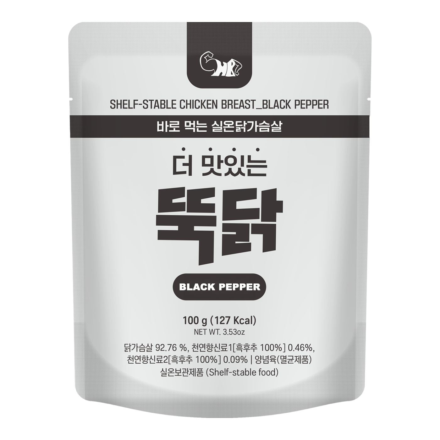 Tuk-Dak Black Pepper Chicken Breast 24g Protein Ready to Eat Australia