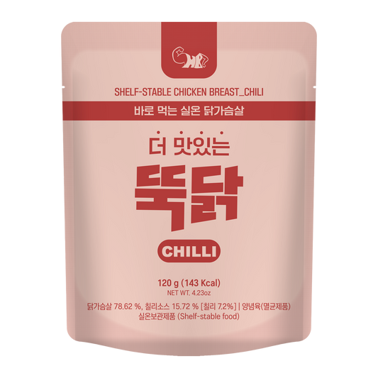 Tuk-Dak Chilli Chicken Breast Spicy 25g Protein Shelf Stable Australia