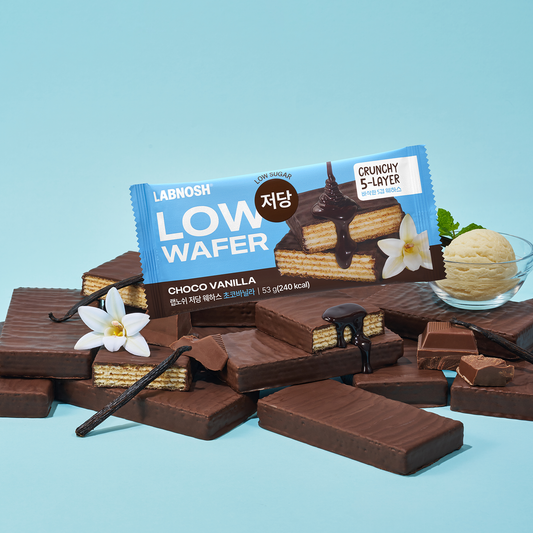 LABNOSH Low Sugar Wafer Vanilla - Butchers Protein