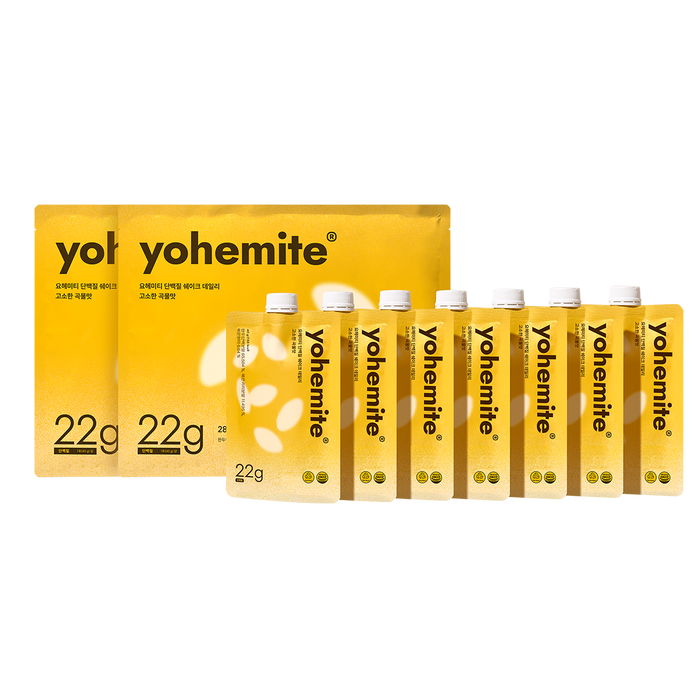 yohemite Daily Protein Shake - Roasted Grains 7 Pack