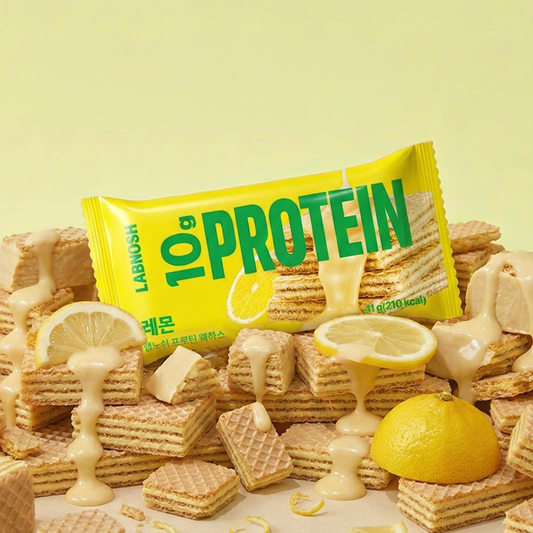 LABNOSH Protein Wafer Lemon - Butchers Protein