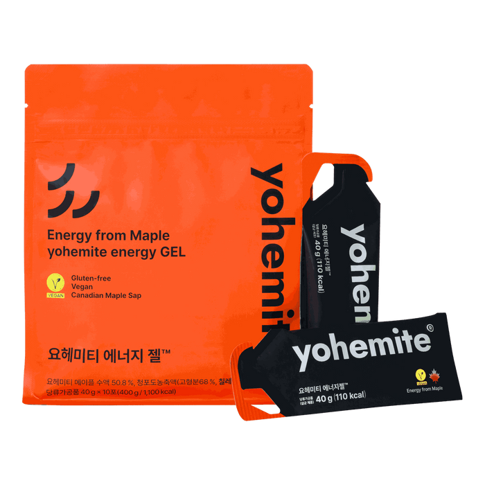 yohemite Vegan Energy Gel Twin Pack – Maple Sap Endurance Fuel