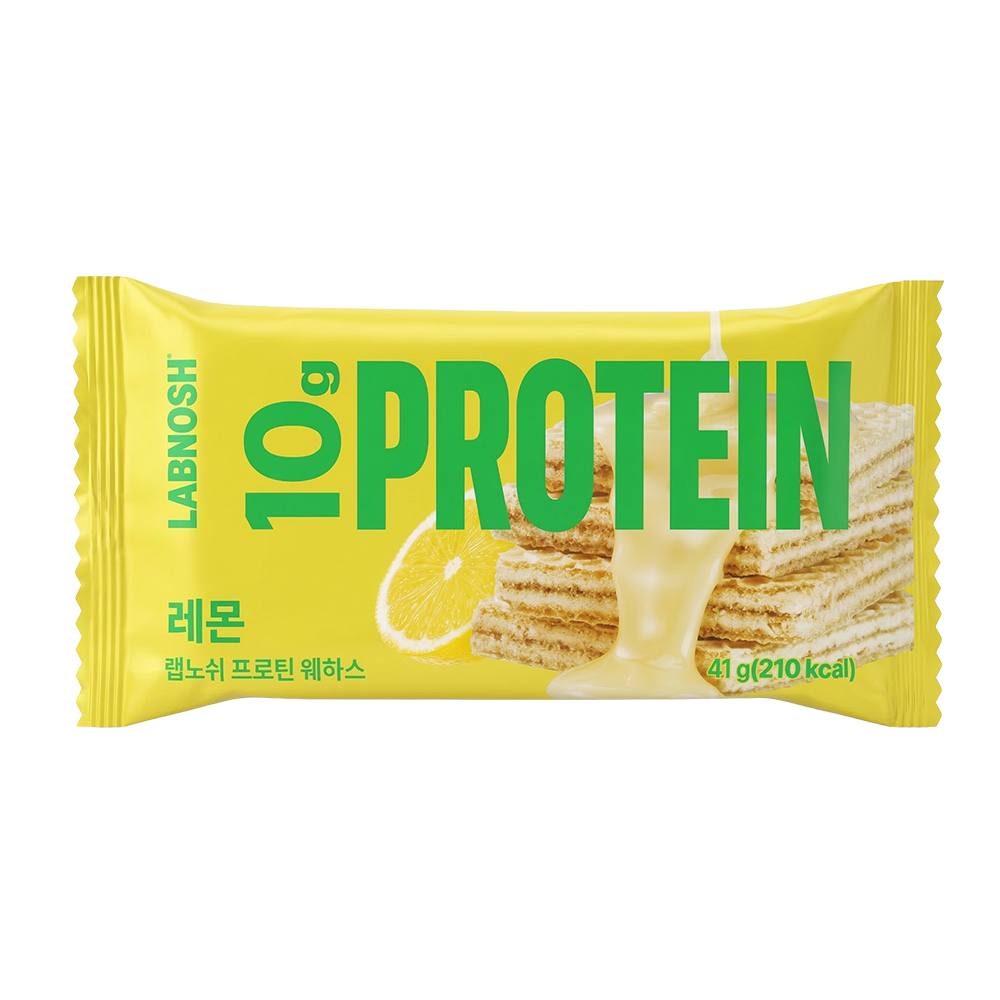 LABNOSH Protein Wafer Lemon - Butchers Protein