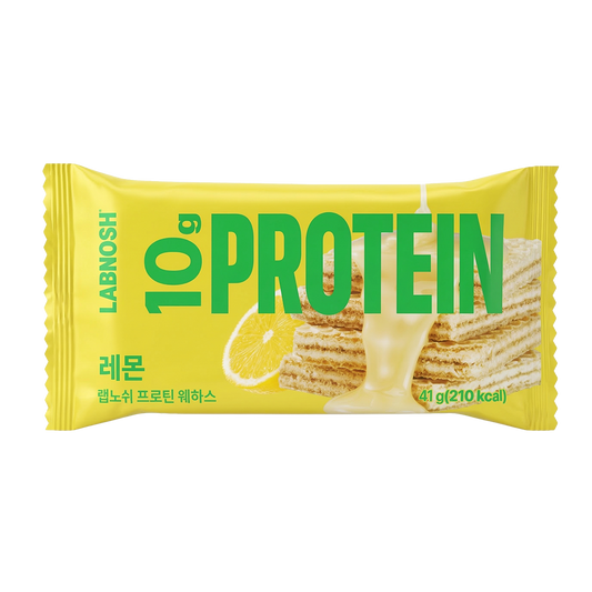 LABNOSH Protein Wafer Lemon - Butchers Protein