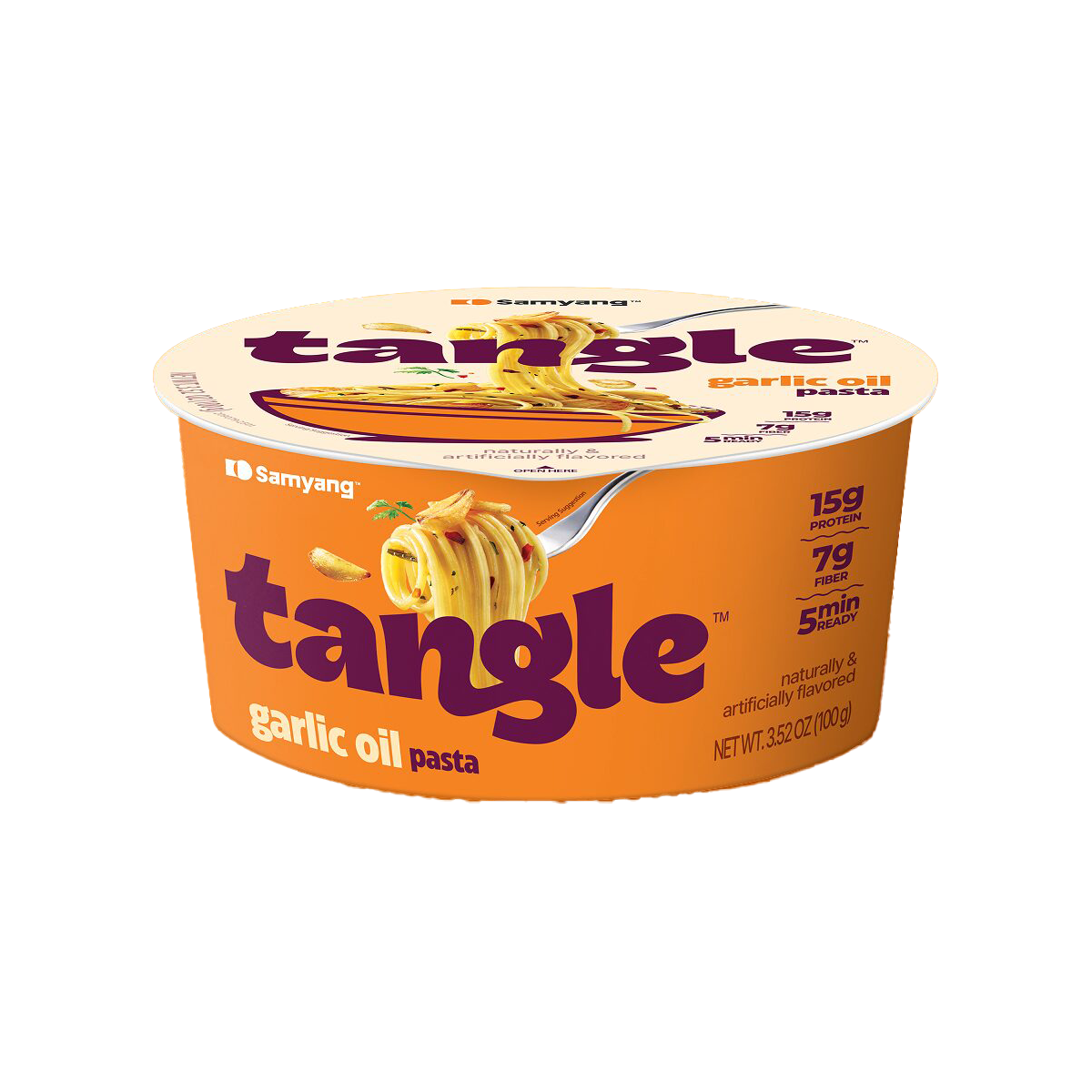 Tangle Garlic Oil Pasta Big Bowl - Butchers Protein