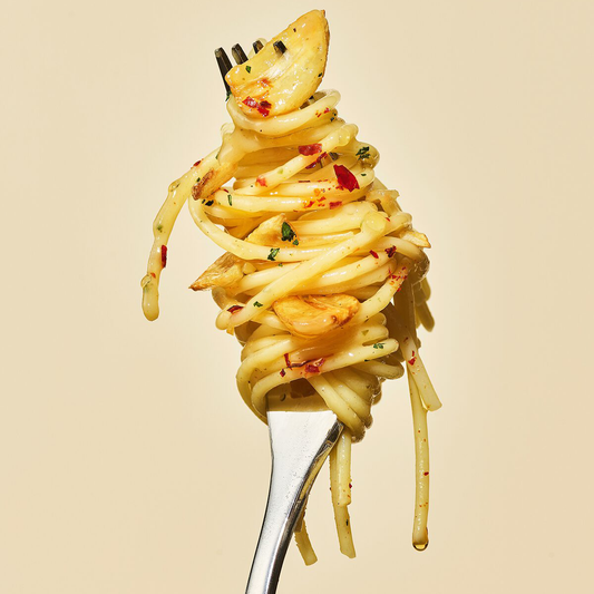 Tangle Garlic Oil Pasta Big Bowl - Butchers Protein