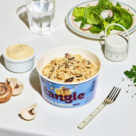 Tangle Creamy Mushroom Pasta Big Bowl - Butchers Protein