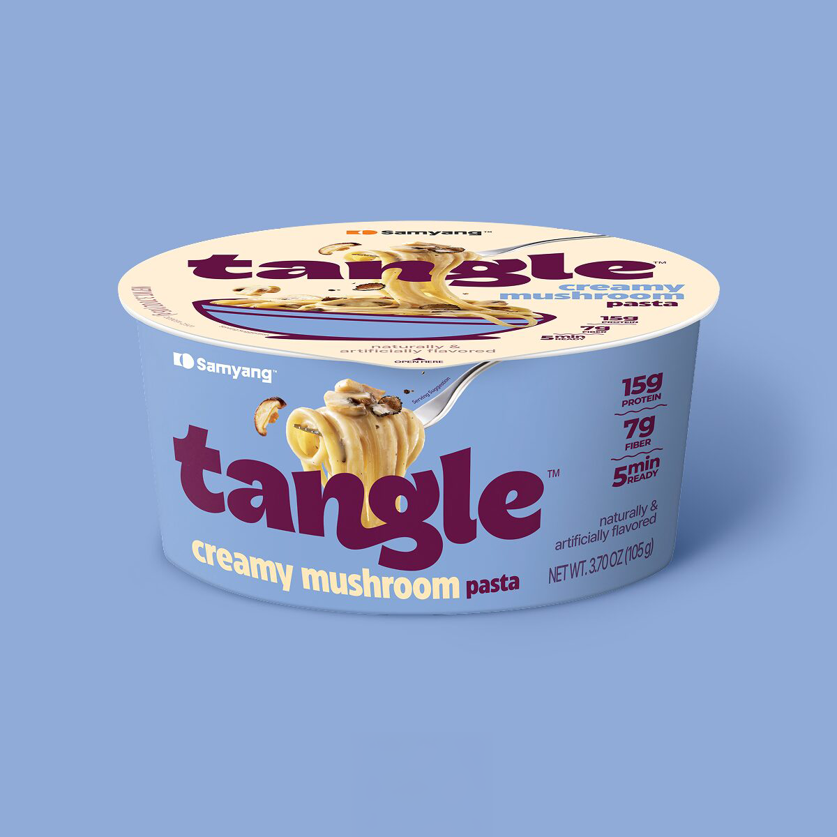 Tangle Creamy Mushroom Pasta Big Bowl – Quick Meal | momentum AU