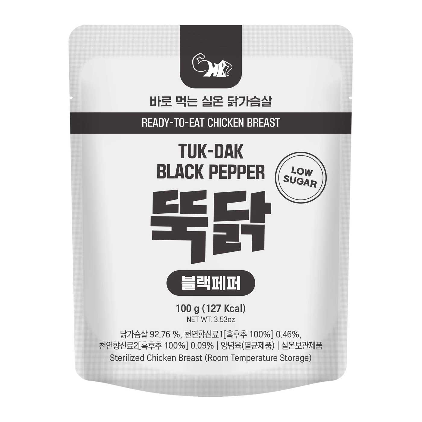 Tuk-Dak Black Pepper Chicken Breast 24g Protein Ready to Eat Australia